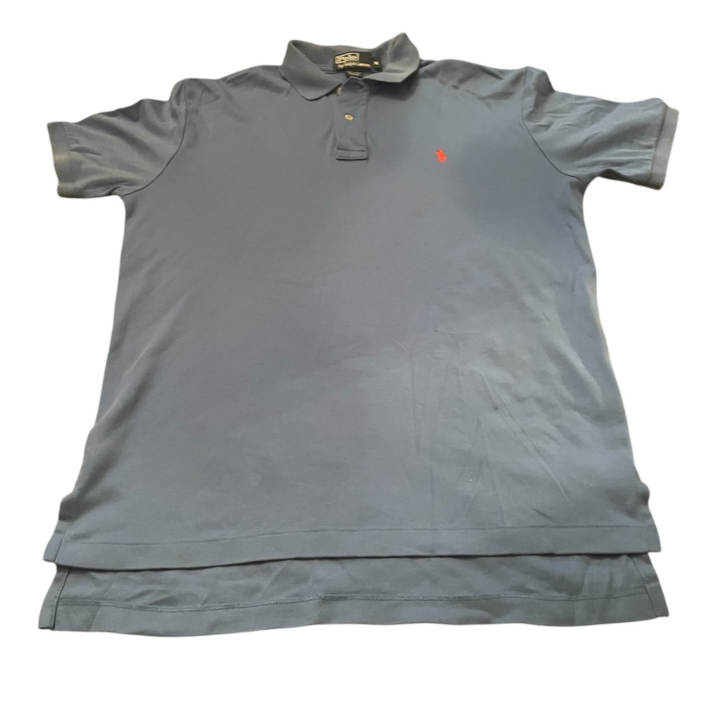 Polo by Ralph Lauren Classic Fit Short-Sleeve Polo - Slate Blue M